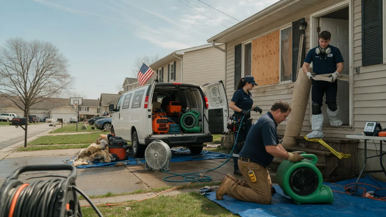 Water Damage Restoration in Necedah, WI near me